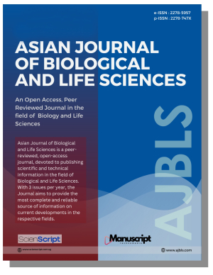 Asian Journal of Biological and Life Sciences cover