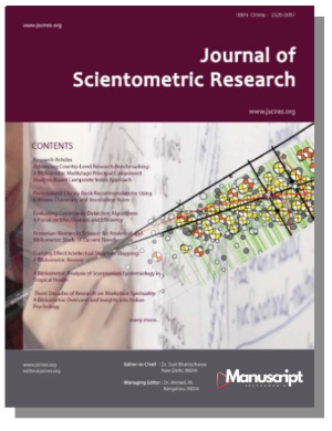 Journal of Scientometric Research cover